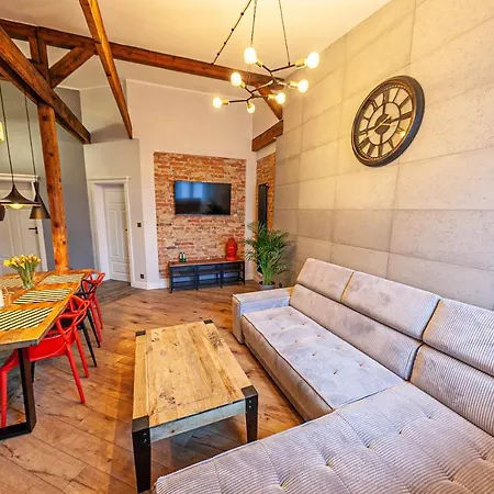 Lägenhet Euro Boho Loft Gdańsk