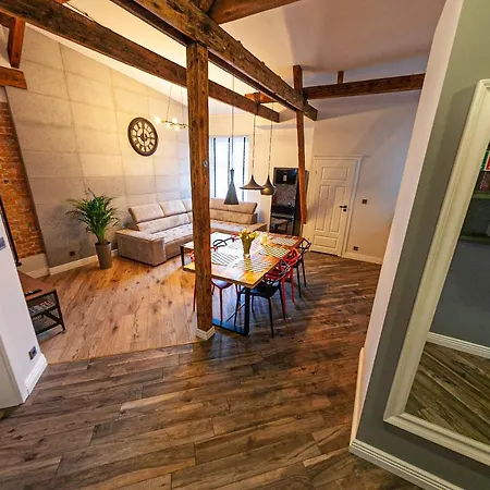 Apartmán Euro Boho Loft Gdaňsk
